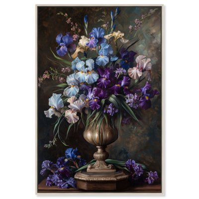 Art floral gothique sur toile de table Medley par Art Remedy