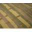 Rag Striped Area Rug in Beige/Green/Gray-51841646