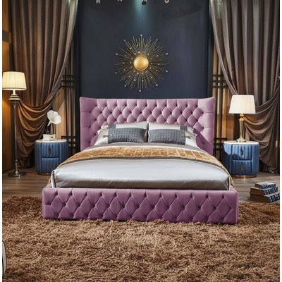 Buckingham Upholstered Ottoman Storage Bed