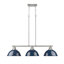 Luminaire suspendu linéaire 3 lumières Laramy-107150109-107150115