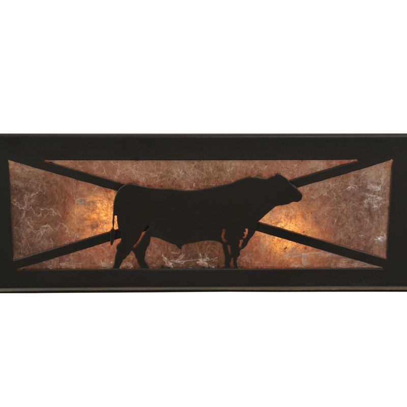 Rustic Lodge 6 - Light Bath Bar, Timeless Bronze