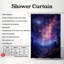 Sky's Glow - 1 Piece Standard Shower Curtain-1614507040
