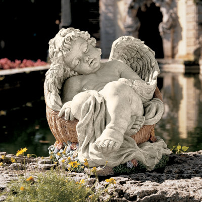 Afternoon Nap Angel Statue