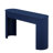 Entryway Table, Modern Console Table With Oval Top And 2 Drawers-1527033387