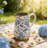 Ceramic Pitcher Vase with Handle