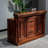 Brown Standard Solid Reception Desk-2042136114
