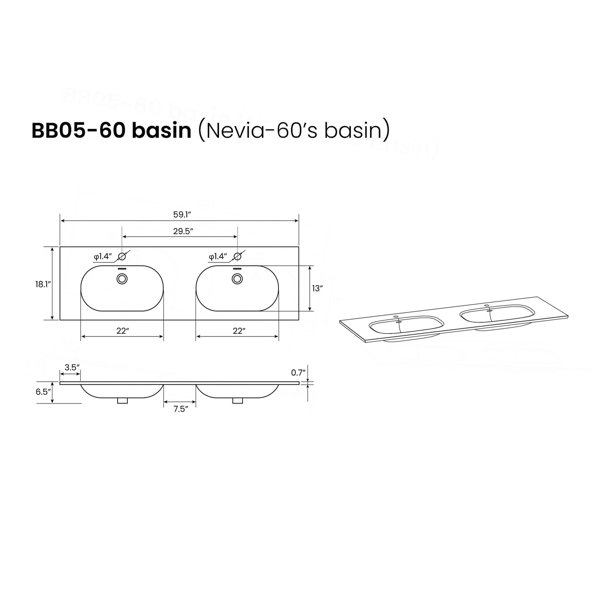Dimensions du produit