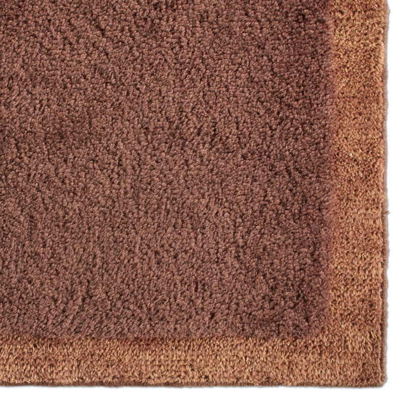 Solum Hand Woven Wool Geometric Area Rug, Rectangle 6' x 9'