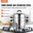 VEVOR Stainless Stee Steamer Pot-92365613