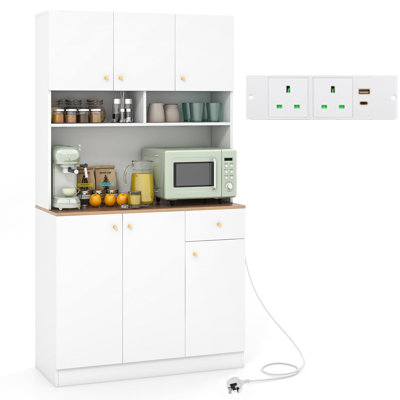 180cm Kitchen Pantry