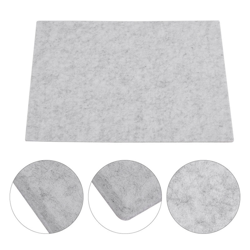 Wall sound-absorbing beveled edge felt piece