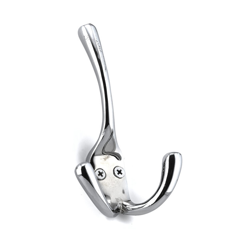 Triple Utility Wall Hook, Chrome
