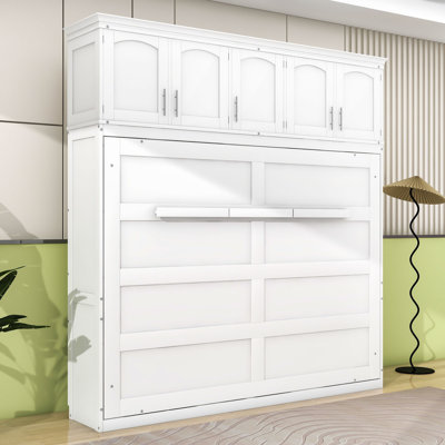 Arrabella Multi-Function Murphy Bed with Flexible Slats and Shelves