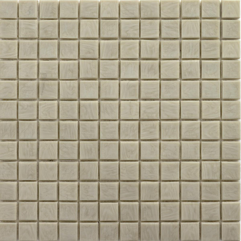 Sand 7/8" x 7/8" Cubes Glass Mosaic