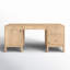 Bureau de direction en bois massif Kenzie-2138393289