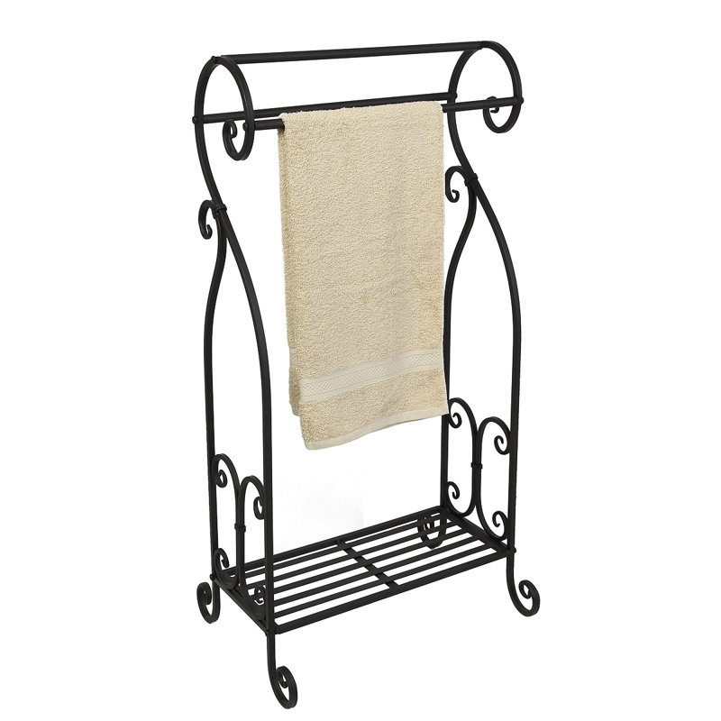 Lynne Metal Freestanding Bathroom Shelves