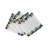 Xmas Ornaments White Rectangle Tabletop Set