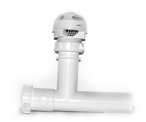 1-1/2" PVC Polypropylene Tubular Adapter Air Admittance Valve