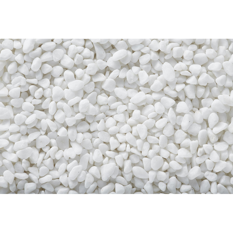 Galet haricot, Blanc