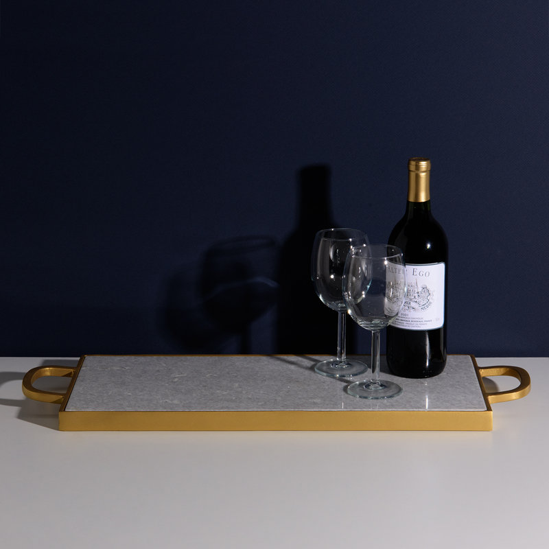 Plateau de service Derr, Blanc