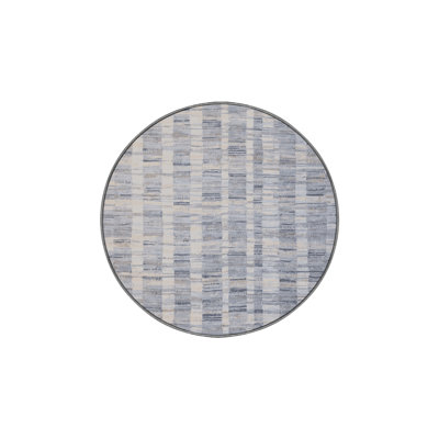 Machine Washable Gray Area Rug