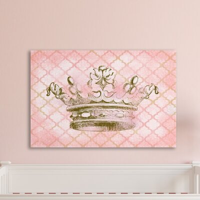 Crown Trellis"" by Reesa Qualia Painting Print on Wrapped Canvas -  Marmont Hill, MH-REEQUA-38-C-45