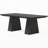 63" Modern Executive Desk, Large Home Office Computer Workstation with Sturdy Double Pedestal Base-415744445-415744434