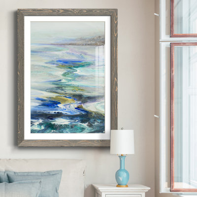 «Slow Melt», impression sur papier encadré