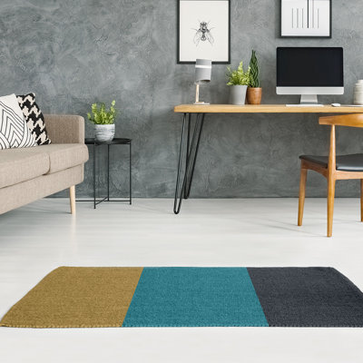 Tapis noir/jaune/bleu jacksonville football