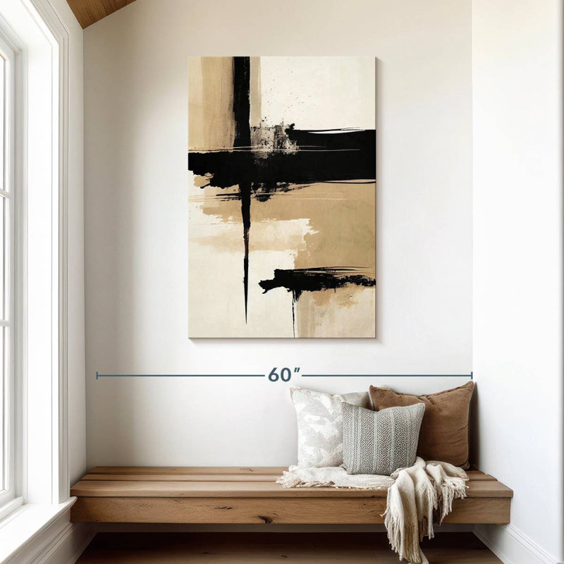 Avery Neutral Earth Tones II, 45" H x 30" W