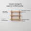 Tablettes murales en bois massif Francis-1852465357