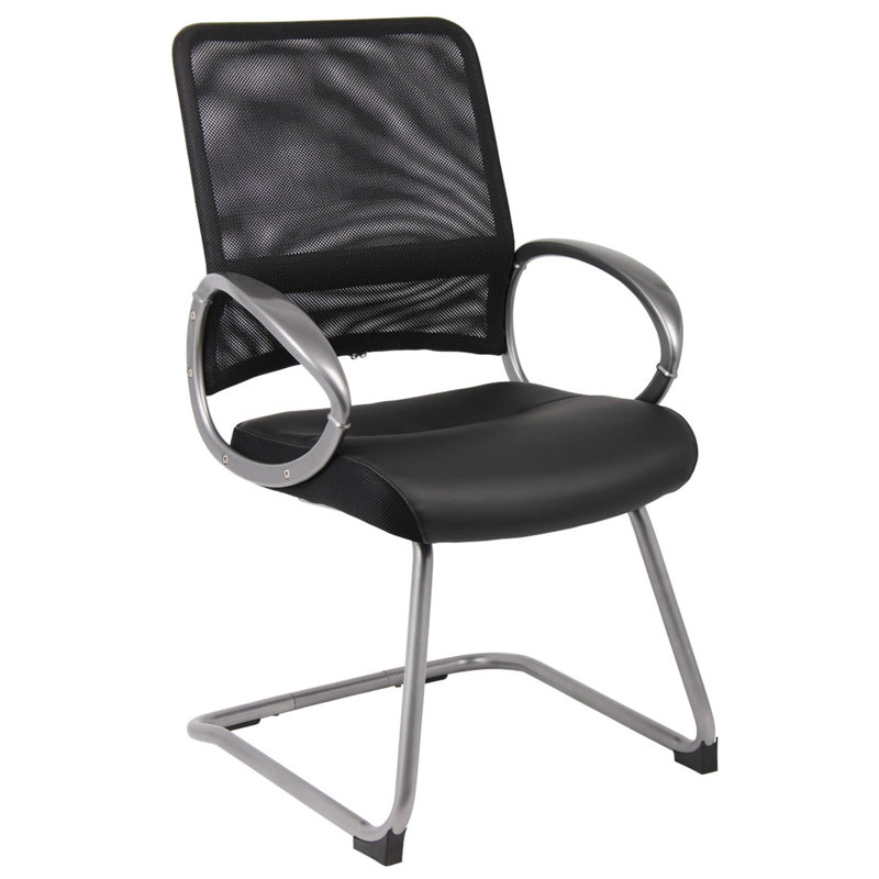 Nahyan Reception Chair with Metal Frame