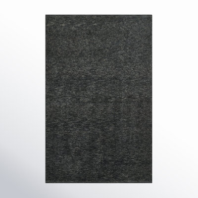 Thorwald Hand Tufted Wool Charcoal Rug