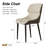 Modern Faux Leather Upholstered Dining Chairs Wingback Side Chairs With Metal Legs Set of 4-1839904053-1837897107