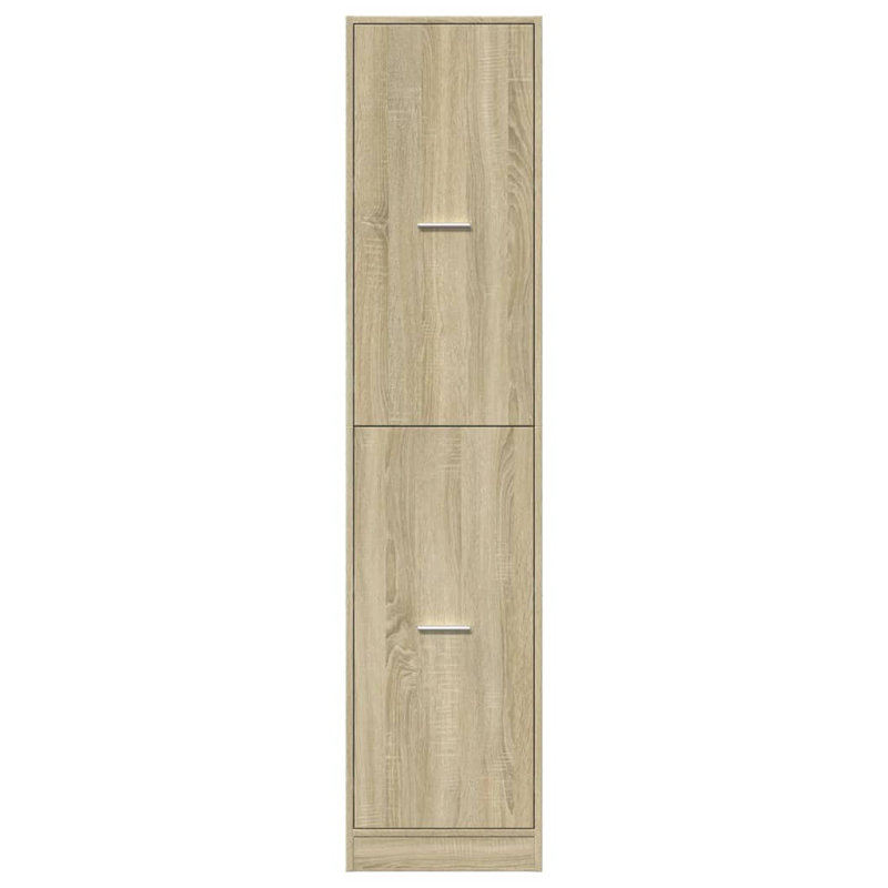Roswita Bathroom Storage, Sonoma Oak