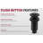 Kitchen Sink Waste Disposal Air Switch and Dual Outlet Control Box, Flush Button-103975803
