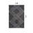 Abstract Geometric Pattern Shag Rug – Anthracite Dark Gray – Medium Pile, Durable & Stylish-57271659