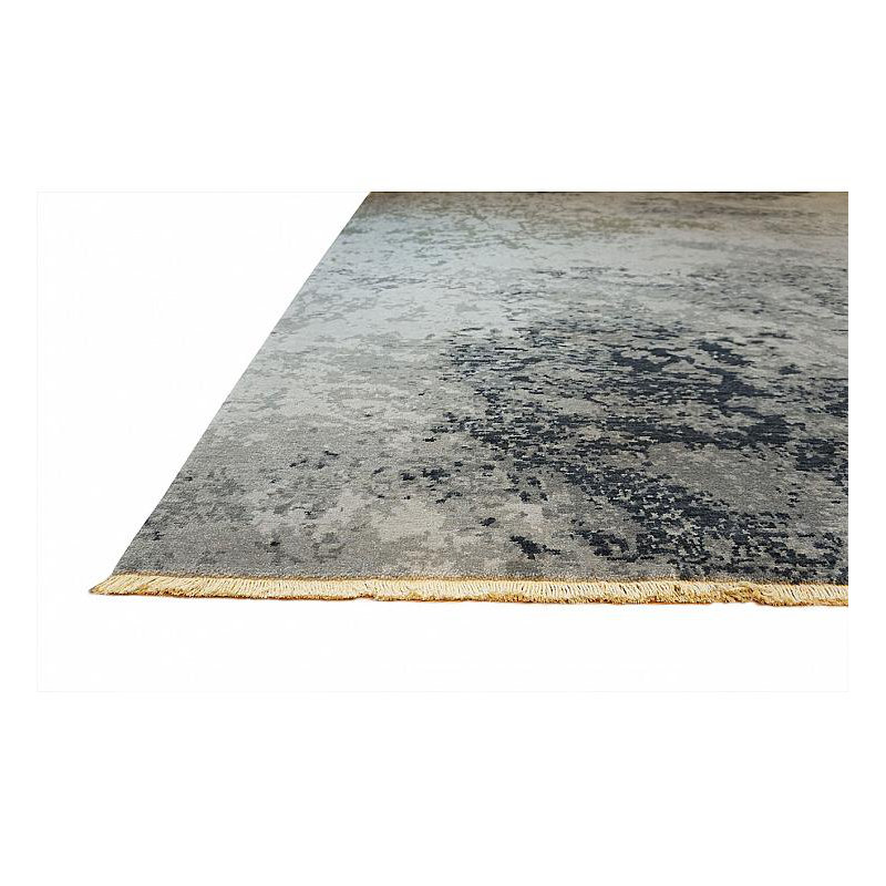 Nirvana Area Rug in Gray, Rectangle 6' x 9'