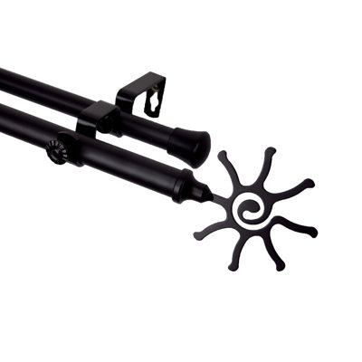 Alexys High Quality Steel Double Curtain Rod