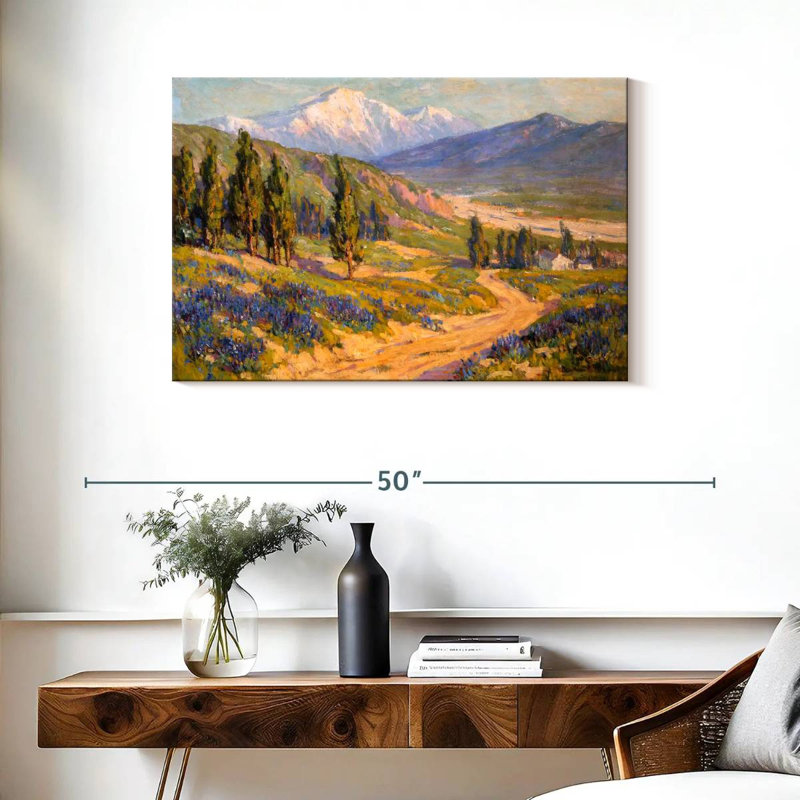 Harnek Springtime San Gabriel Valley, 24" H x 36" W