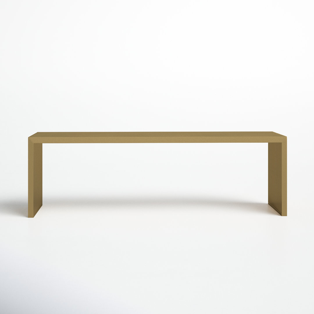 Jules Stainless Steel Bench AllModern 