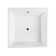 Toulouse 47.2'' x 47.2'' Freestanding Soaking Acrylic Bathtub