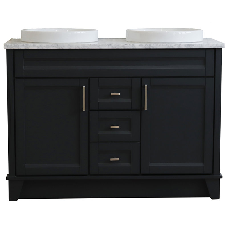 Ensemble de meuble-lavabo double 49 po
