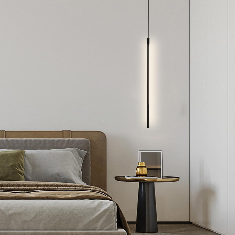 Luminaire suspendu 23 po noir