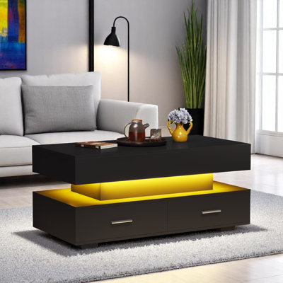 Davanie Solid Coffee Table with Storage