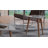 Utopia 20" Contemporary Modern Triangle End Table in Off White-334252343