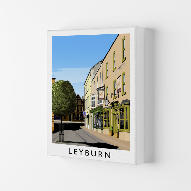 Leyburn 3 Portrait by Richard O'Neill - Print, Wrapped Canvas, 50cm H x 40cm W x 4cm D