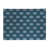 Floral bleu sarcelle sélectionné