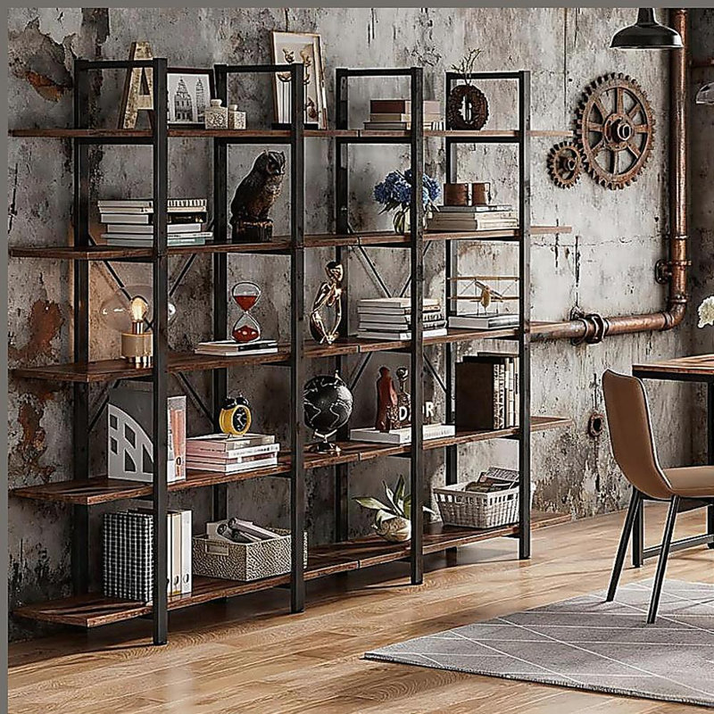 Bibliothèque à 5 niveaux