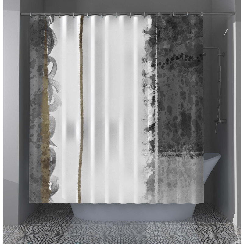 Abstract Shower Curtain